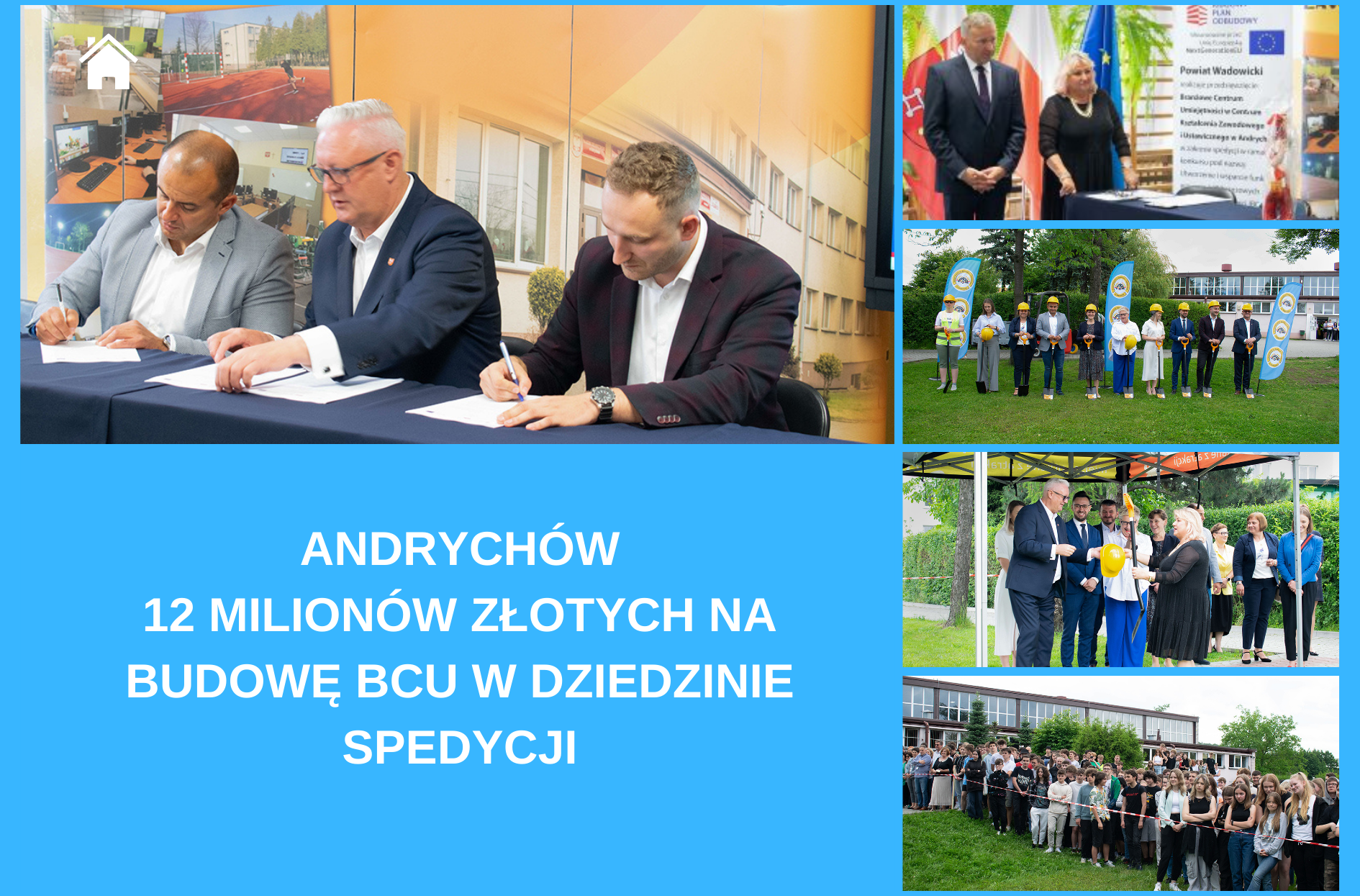 Rusza budowa BCU w Andrychowie