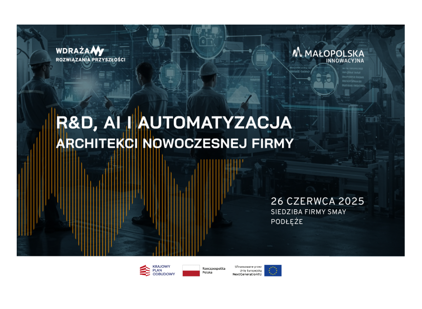 Rusza cykl regionalnych konferencji „Innowacyjna Małopolska”
