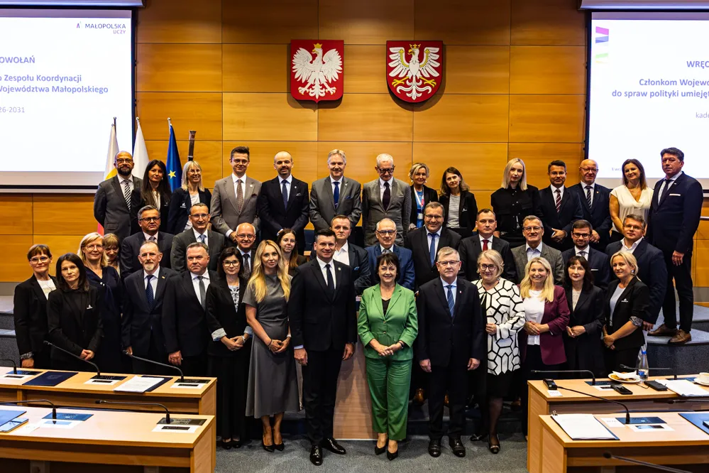 Małopolska stawia na rozwój umiejętności. Pierwsze posiedzenie w nowej formule prawnej Wojewódzkiego Zespołu Koordynacji